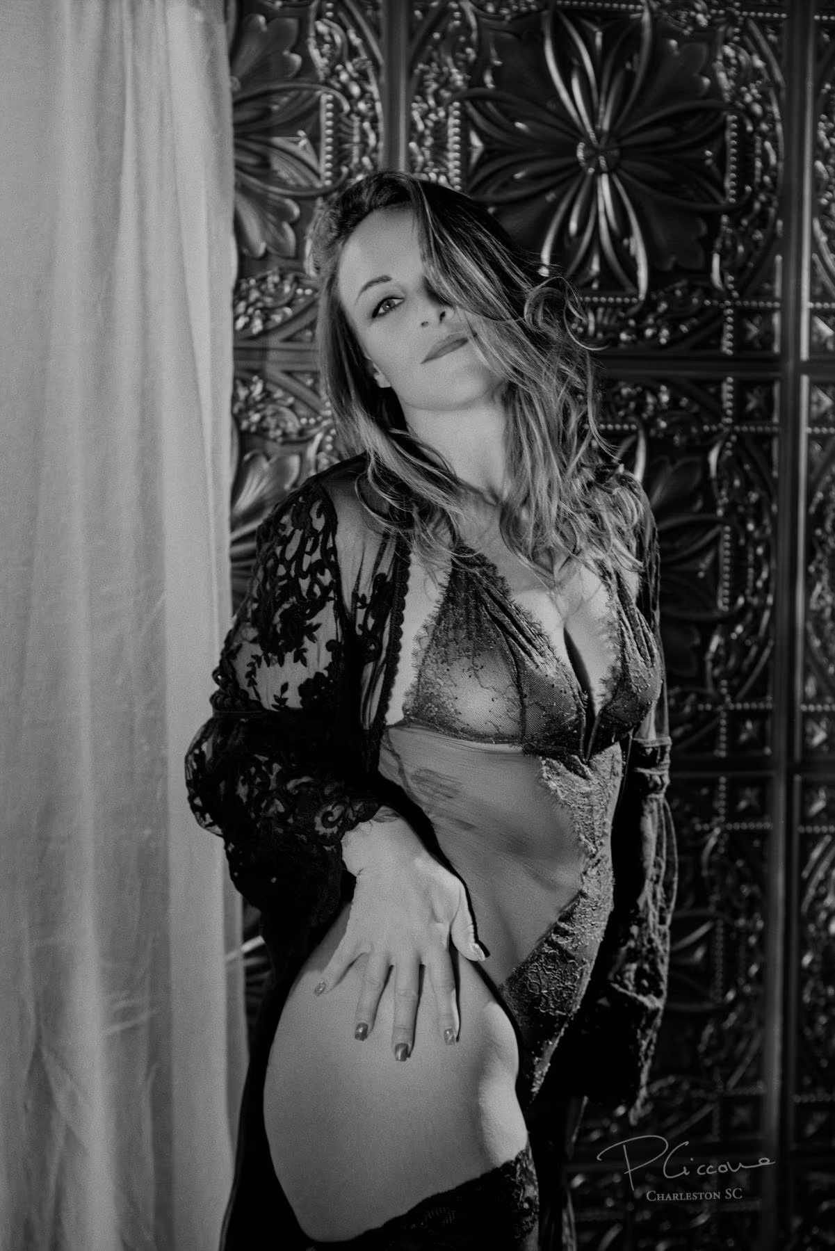 Amanda from her Hollywood Boudoir session