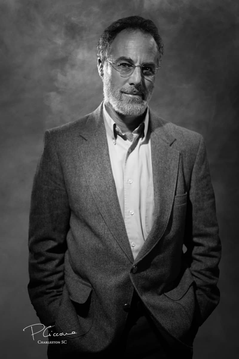 Professional headshot of copywriter, made by Paolo Portraits in Charleston SC